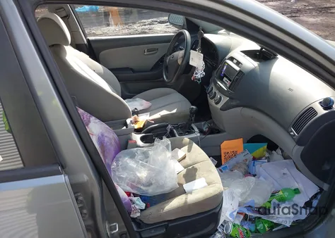 2009 Hyundai Elantra Gls из США, поврежденный, VIN KMHDU46D99U797454